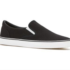 BNWT!!!!Perry Ellis CANVAS DECK SLIP ON SNEAKER‎